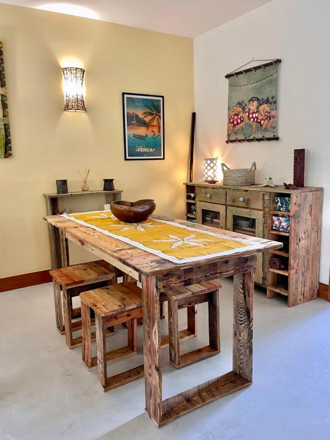Vaiava Beach Carlton- Tahiti - Beachfront Luxury Residence & Pool - 4 Pers Punaauia  Luaran gambar